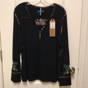 Alp-n-Rock Kukkia Relaxed Fit Henley 5-XL. NWT